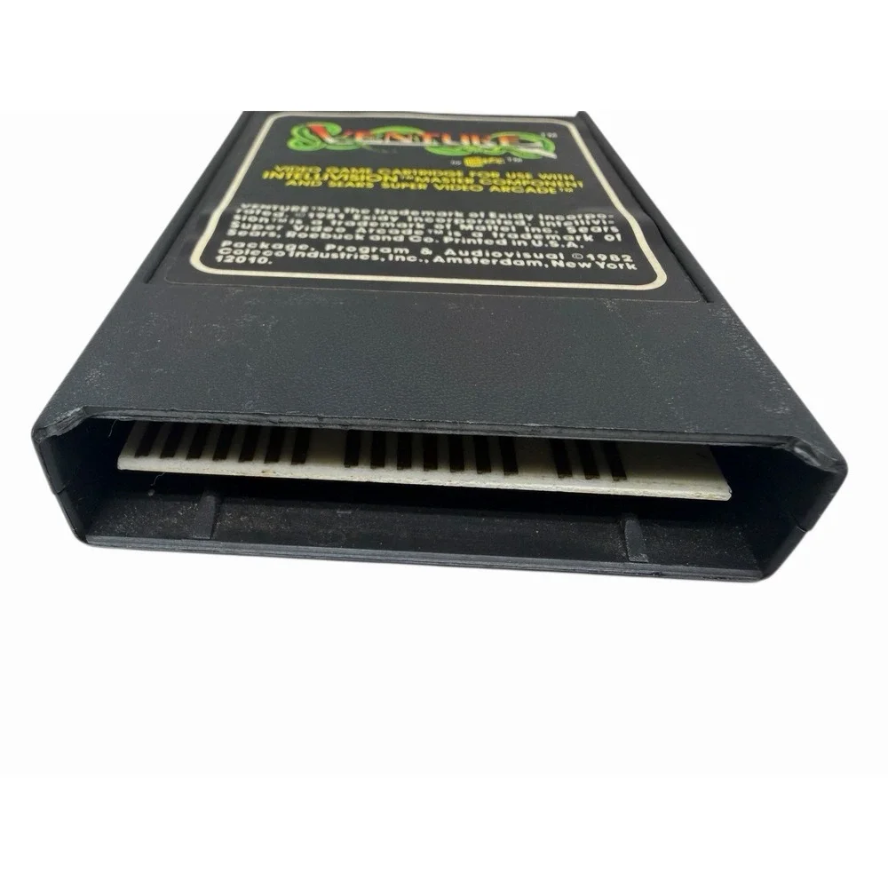 Venture Intellivision‎ Video Game Cartridge Instructions Manuel 1982 Coleco 80's